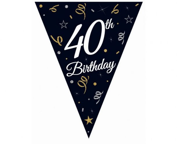 Μπάνερ γενεθλίων 40th Birthday