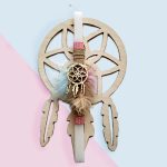 Λαμπάδα Ονειροπαγίδα - Ξύλινο Κάδρο