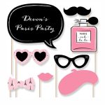 Photobooth Props Παρίσι (8 τεμ)
