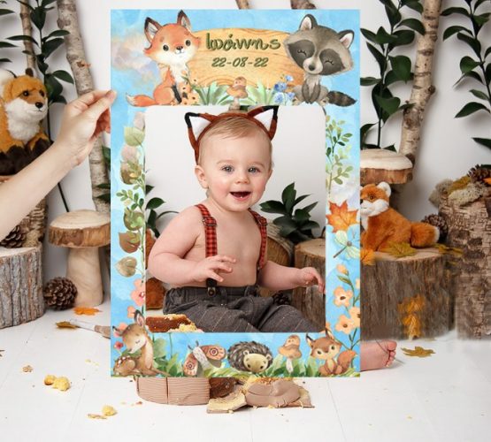 Κάδρο Photobooth Ζώα του Δάσους
