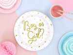 Πιάτα για Gender Reveal Boy or Girl 6 τεμ