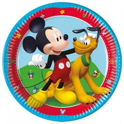 Πιάτα γλυκού Mickey Mouse 8 τεμ