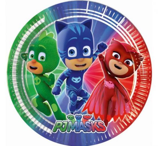 Πιάτα φαγητού Pj Masks 8 τεμ