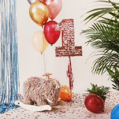 Πινιάτα Αριθμός 1 Rosegold