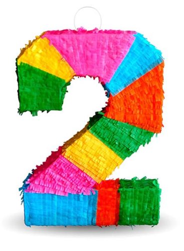 Πινιάτα για πάρτυ Αριθμός 2