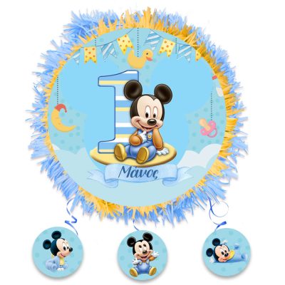Πινιάτα πάρτυ Baby Mickey 1st