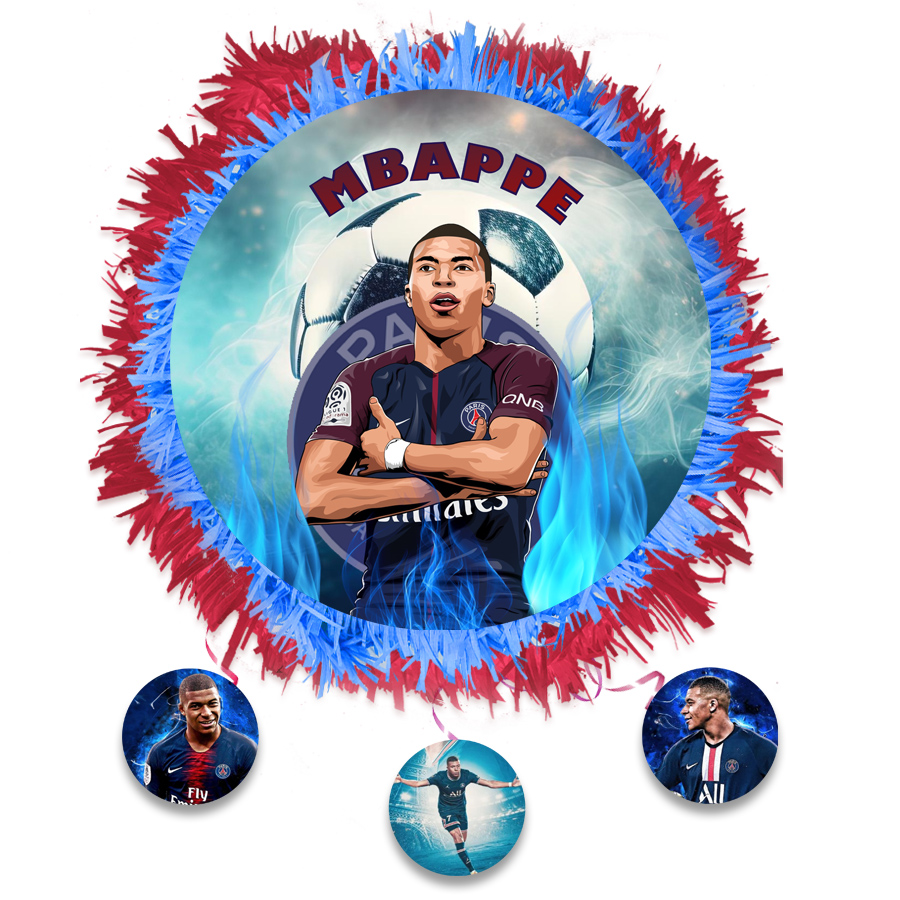 Πινιάτα Ποδοσφαιριστής - Kylian Mbappé Πινιάτα Ποδοσφαιριστής - Kylian Mbappé