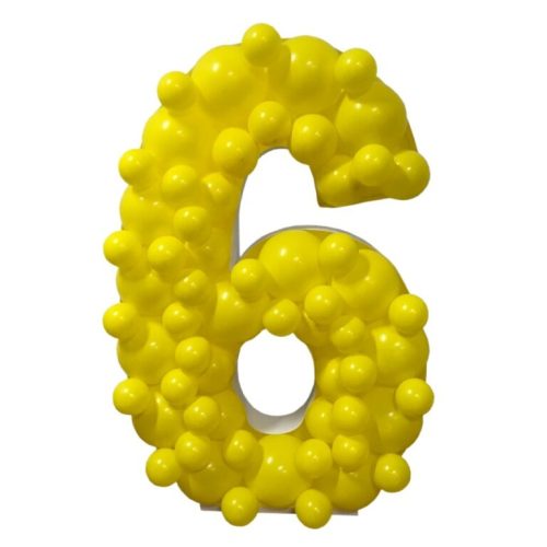 Πλαίσιο μπαλονιών Αριθμός 6