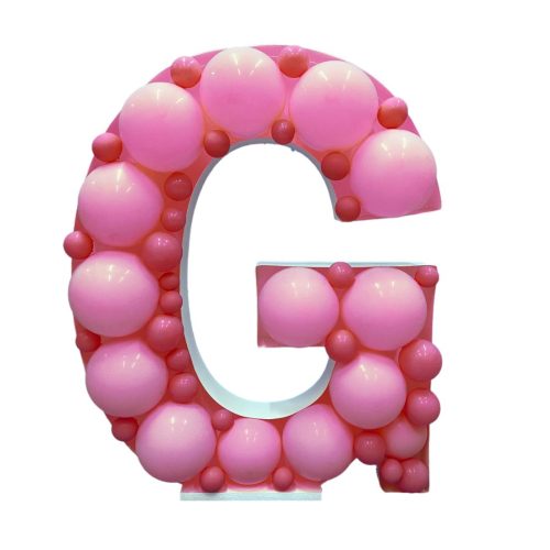 Πλαίσιο μπαλονιών Γράμμα G