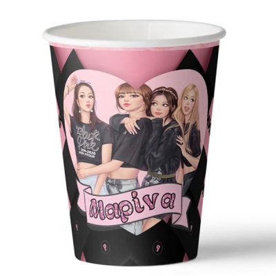 Ποτήρια πάρτυ Blackpink (8 τεμ)