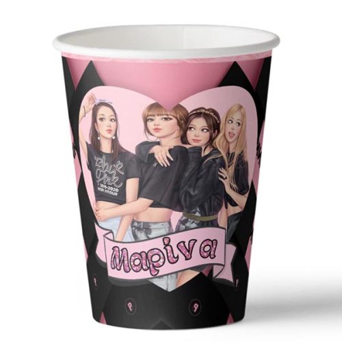 Ποτήρια πάρτυ Blackpink (8 τεμ)