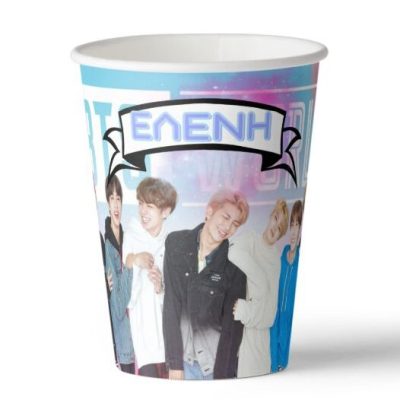 Ποτήρια πάρτυ BTS (8 τεμ)