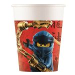 Ποτήρια Lego Ninjago 8 τεμ