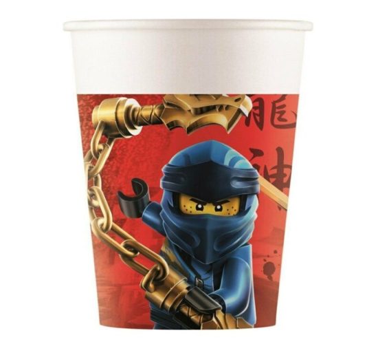 Ποτήρια Lego Ninjago 8 τεμ