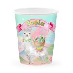 Ποτήρια με όνομα Λάμα (8 τεμ)