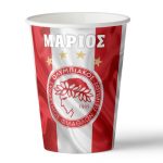 Ποτήρια πάρτυ Ολυμπιακός (8 τεμ)