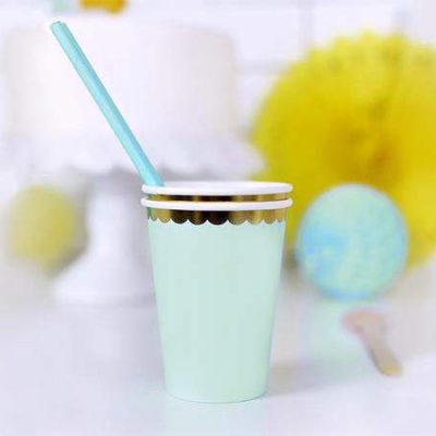 Ποτήρια πάρτυ Βεραμάν με χρυσό 6 τεμ