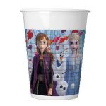 Ποτήρια πλαστικά Frozen 8 τεμ
