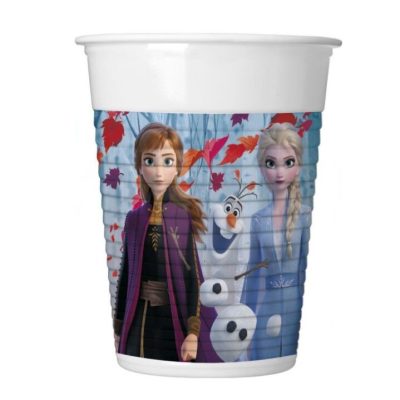 Ποτήρια πλαστικά Frozen 8 τεμ