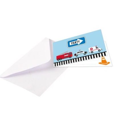 Προσκλήσεις πάρτυ On the Road 8 τεμ