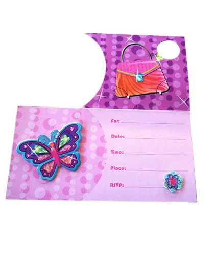 Προσκλητήρια 3D πεταλούδα 8 τεμ