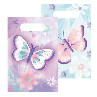 Σακουλάκια για δωράκια Πεταλούδα 8 τεμ