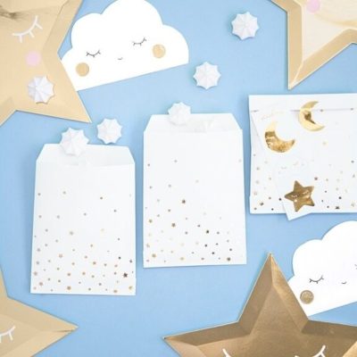 Σακουλίτσες με αυτοκόλλητο Little Star 6 τεμ