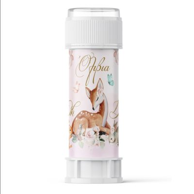 Σαπουνόφουσκες Ελαφάκι φλοράλ