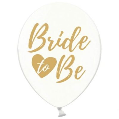 Σετ Bride to Be Διάφανα Μπαλόνια 6 τεμ