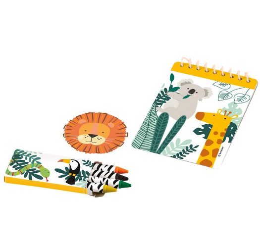 Σετ δωράκια πάρτυ Ζώα Ζούγκλας Get Wild 24 τεμ