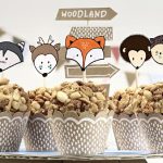 Σετ για cupcake Ζώα Δάσους Woodland 6 τεμ