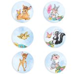 Σετ κονκάρδες Ελαφάκι Bambi (6 τεμ)