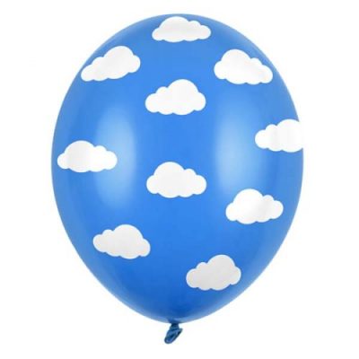 Σετ Μπαλόνια Συννεφάκια 6 τεμ