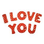 Σετ μπαλονιών I Love You 8 τεμ
