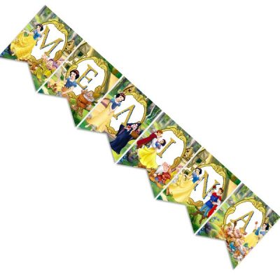 Σημαιάκια με όνομα Χιονάτη