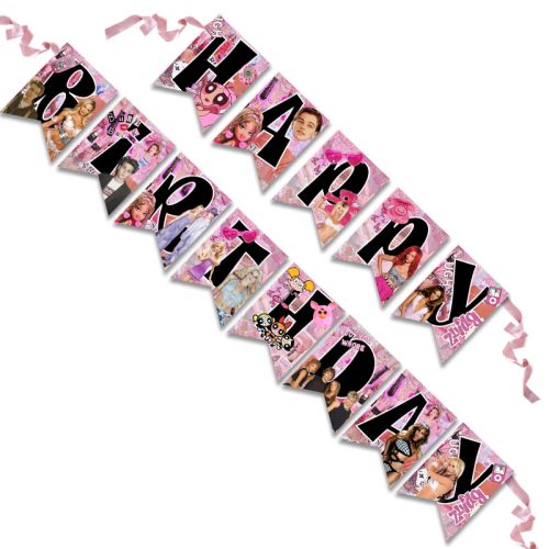 Σημαιάκια Happy Birthday 2000s