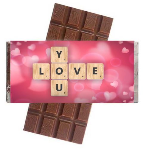 Σοκολάτα Βαλεντίνου - Scrabble Love
