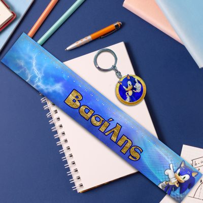 Χάρακας Sonic με μπρελόκ