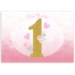 Σουπλά τραπεζιού 1st Birthday Girl