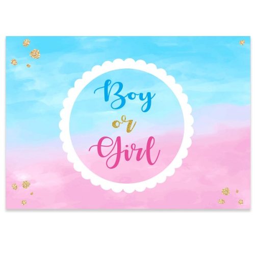 Σουπλά τραπεζιού Gender Reveal