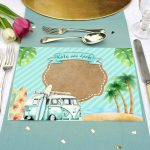 Σουπλά βάπτισης Tropical