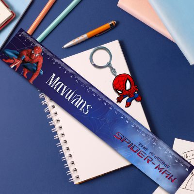 Χάρακας Spiderman με μπρελόκ