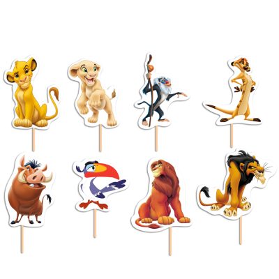 Οδοντογλυφίδες πάρτυ Lion King (8 τεμ)