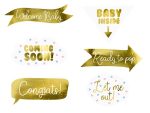 Στικάκια PhotoBooth Baby Shower 6 τεμ