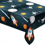 Τραπεζομάντηλο Διάστημα πλαστικό 180x120cm