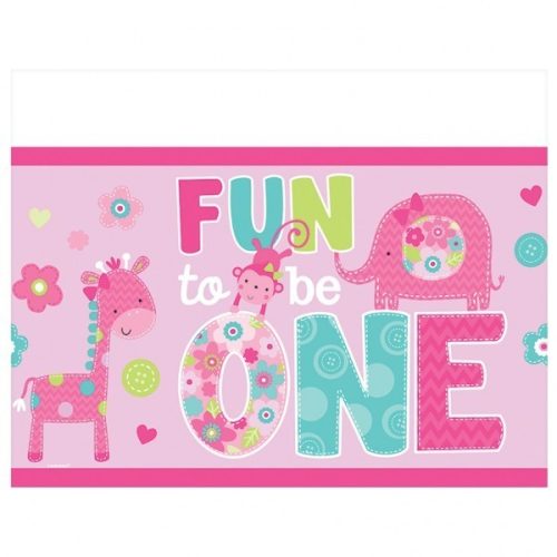 Τραπεζομάντηλο Fun to be One ροζ