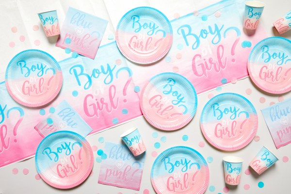 Τραπεζομάντηλο Gender Reveal