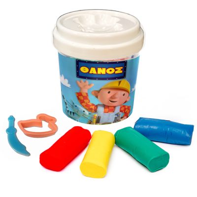 Βαζάκι με πλαστελίνες - Μπομπ ο Μάστορας