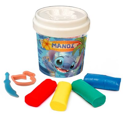 Βαζάκι με πλαστελίνες - Stitch