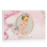 Βιβλίο Ευχών βάπτισης - Vintage Μπέμπα